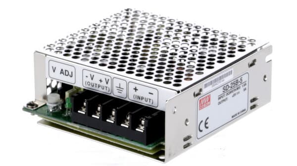 Mean Well - 25W Singe Output DC - DC Converter - 24VDC