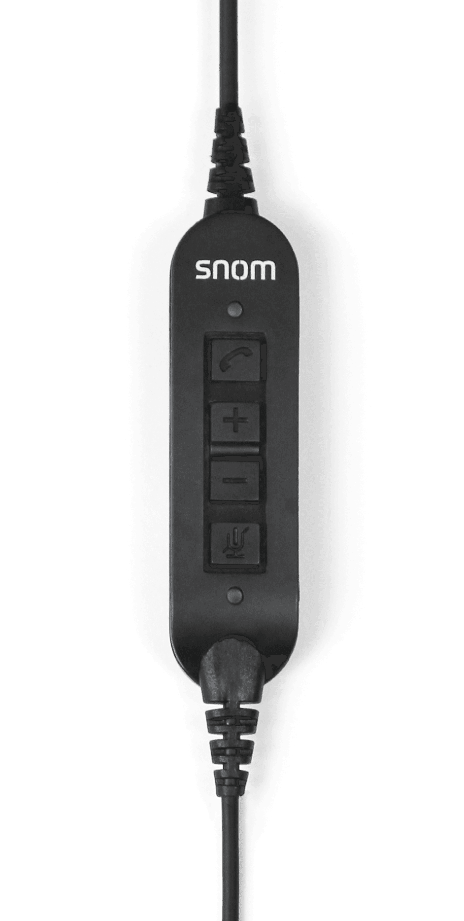 Snom USB Quick Release Adapter for A100M, A100D and PC - Integrated volume and call buttons.