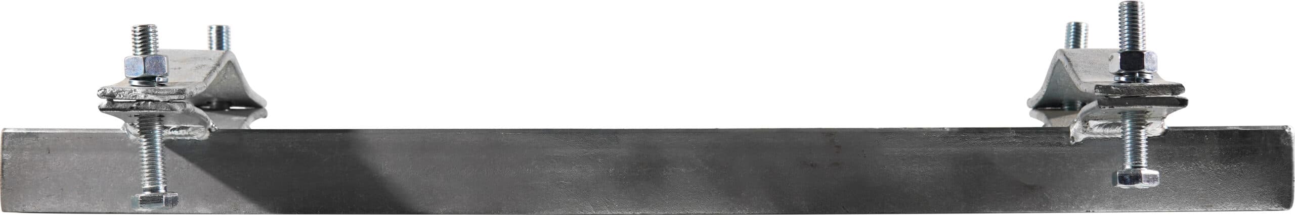 Flush Mount Heavy Duty, 20mm Offset, 38-110mm, Two Clamp, Galvanised