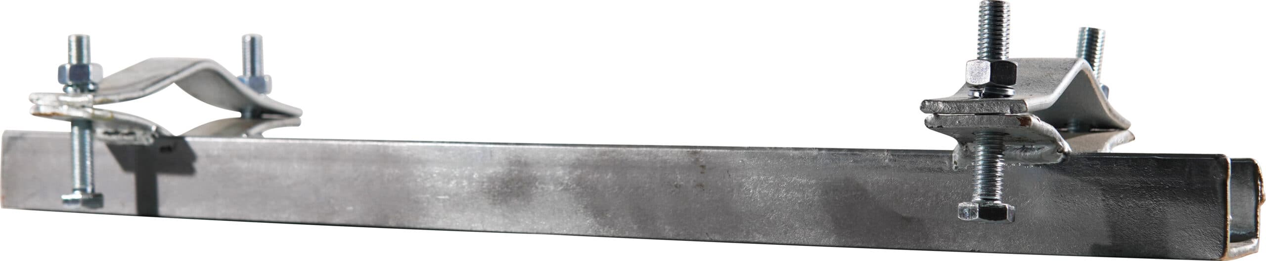 Flush Mount Heavy Duty, 20mm Offset, 38-110mm, Two Clamp, Galvanised