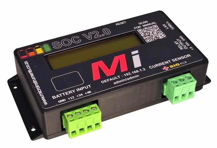 Micro Instruments SOC Monitor with Ethernet Attachment