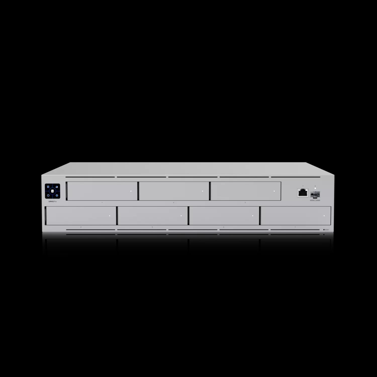 Ubiquiti UniFi NAS Pro 2U 7 Drive Bays