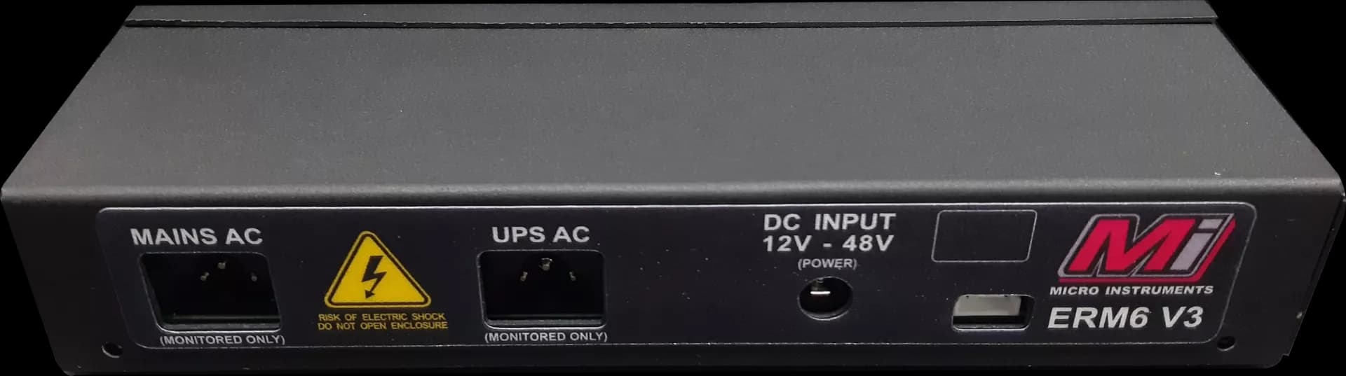 Micro Instruments – Rack Mount Server Room Environmental Monitor