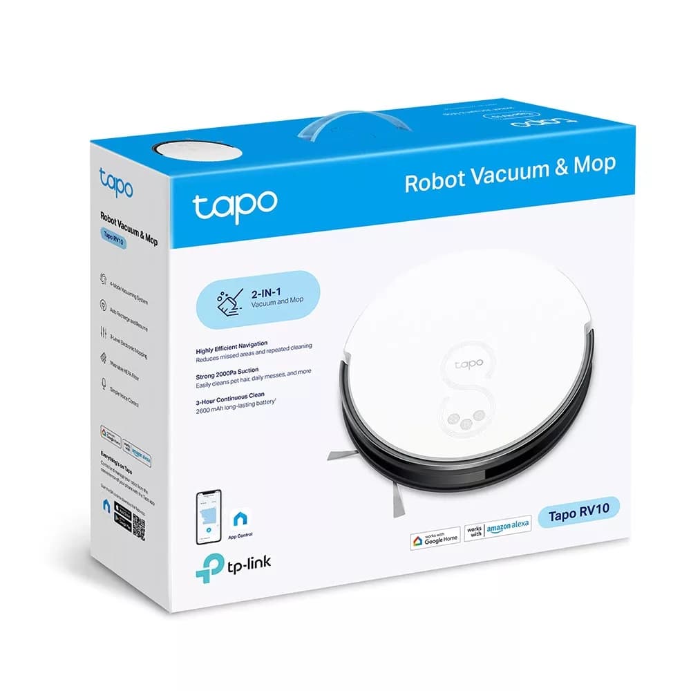 TP-Link Tapo RV10 Robot Vacuum &amp; Mop