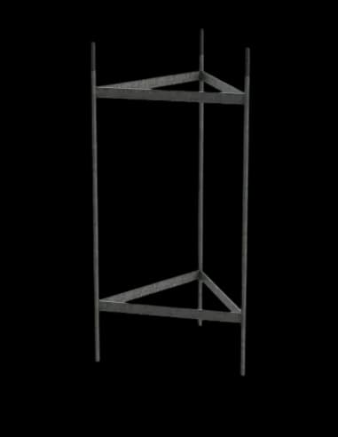 Lattice Mast Casting Cage. Only connects to Y-Base Assembly