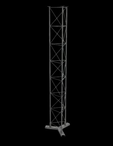 Lattice Mast Y-Base Assembly. Includes Y-Base and Y-Base Section.