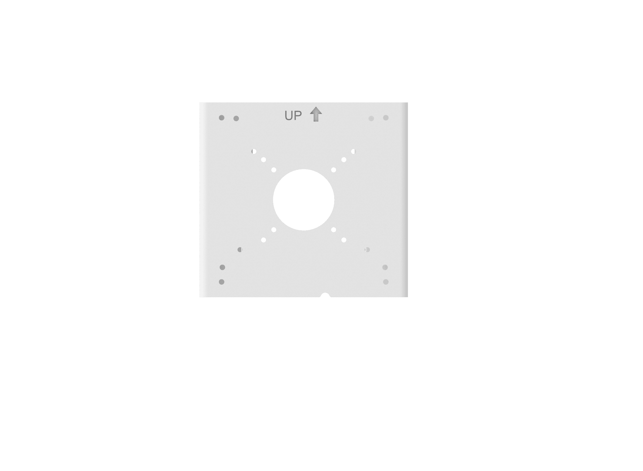 UNV - Bullet Pole Mount Bracket