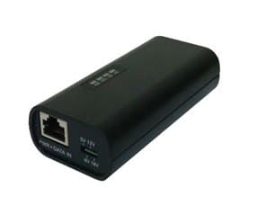 802.3at Gigabit POE Splitter, Adjustable 5/9/12/18Volts, ESD/Surge Protection