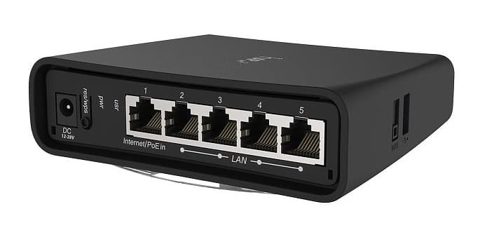 MikroTik hAP ac2 WiFi 5 Gigabit Router with 5 GbE ports
