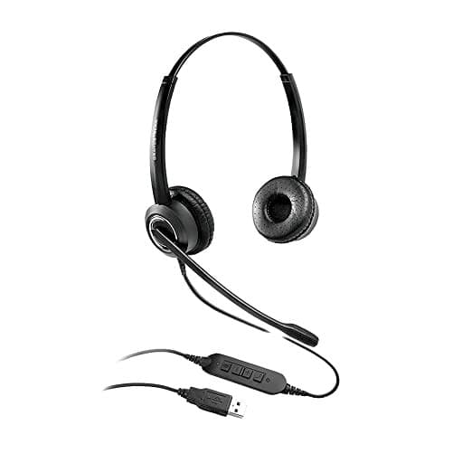 Grandstream HD USB binaural professional Headset with noise cancelling