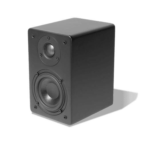 TruAudio CT Bookshelf Theater &amp; Audio Speaker, Black
