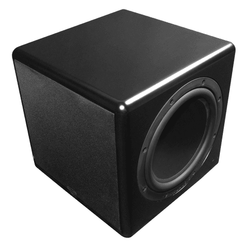 TruAudio Compact Series 10" Powered Subwoofer, Dual Passive Radiators, 250W
