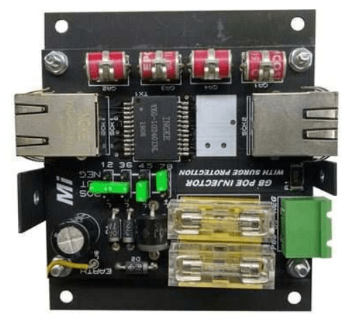 Passive Gigabit POE injector with Surge Protection