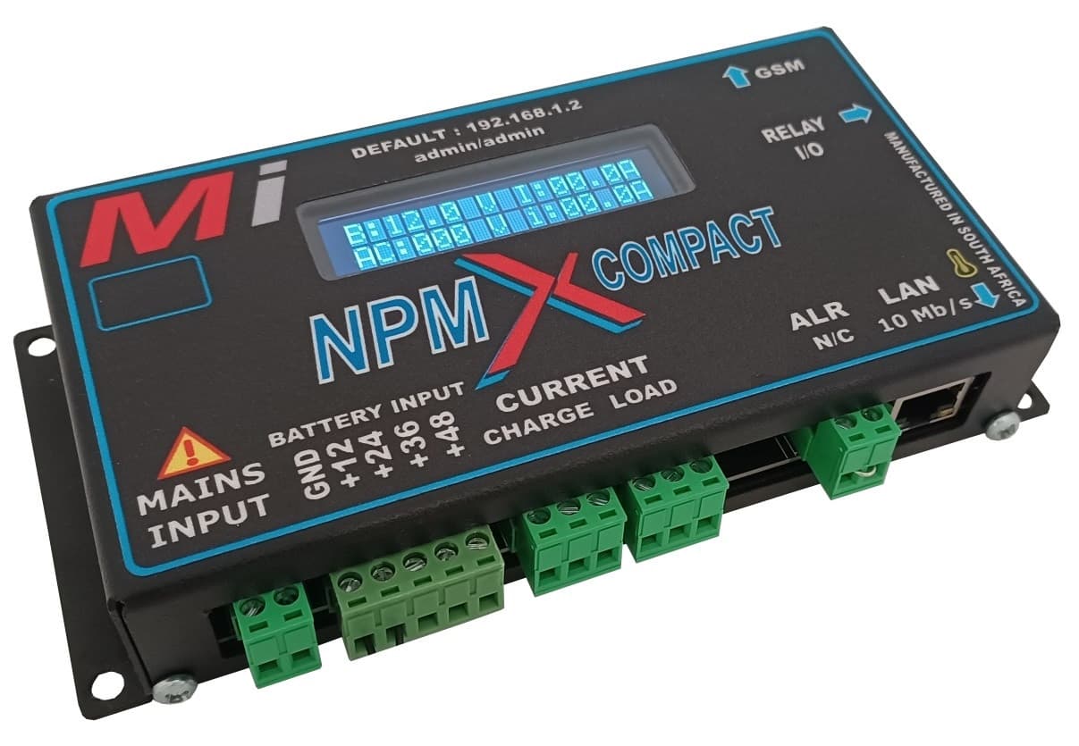 Micro Instruments Compact 12-60V  Remote Network Power Monitor