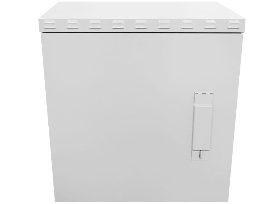 12U 450mm Deep Outdoor Cabinet with 2 fans