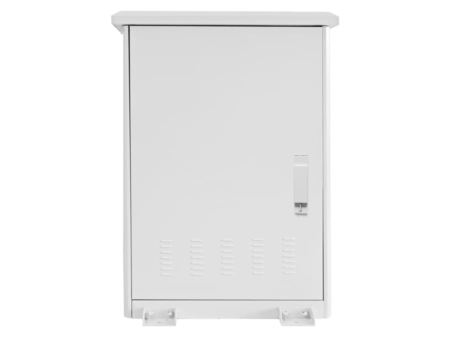 18U 600mm Deep Outdoor Cabinet with 2 fans