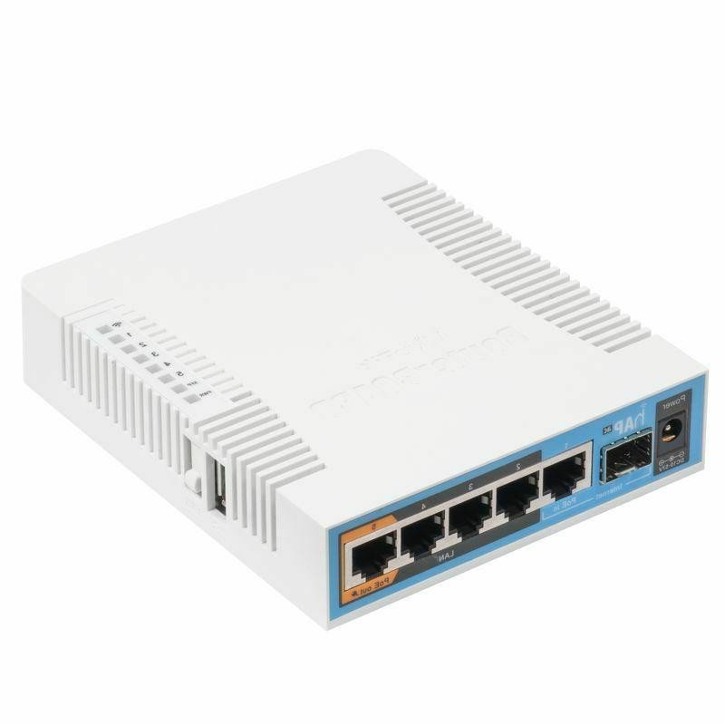 MikroTik hAP ac - 2.4 / 5GHz desktop Wi-Fi Router
